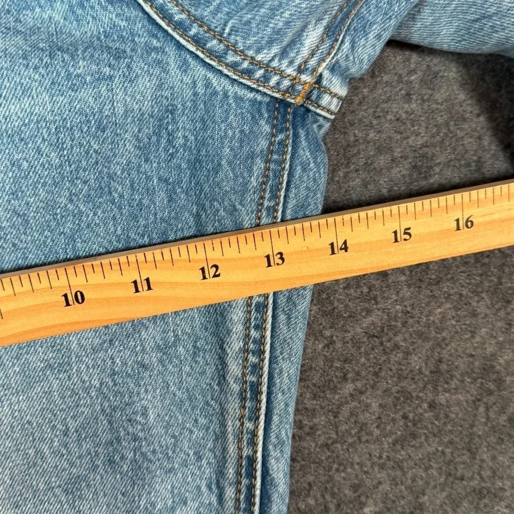 Diesel Industry 2001 Pocket Loose Baggy‎ Leg Jeans Mens Light Wash Denim 33x32